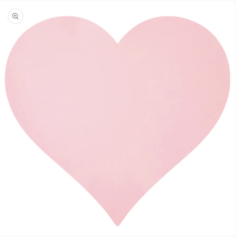 Pink Heart Placement