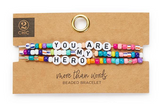 Multicolored Beaded Bracelet Set