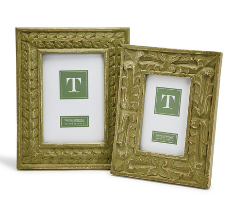 Verdigris Photo Frames