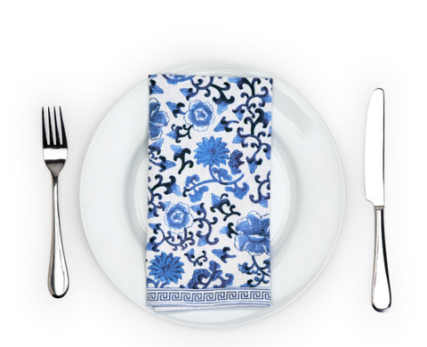 Chinoiserie Napkins - Set of 4
