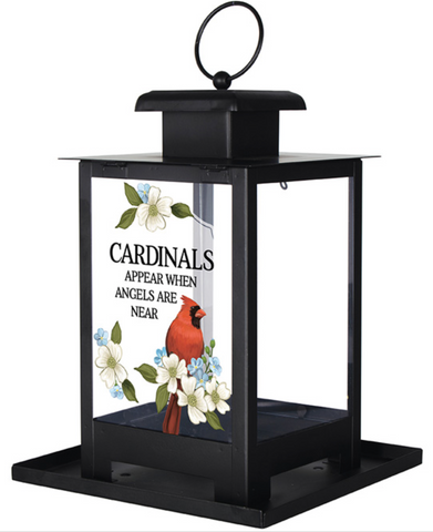 "Cardinals Appear" Bird Feeder