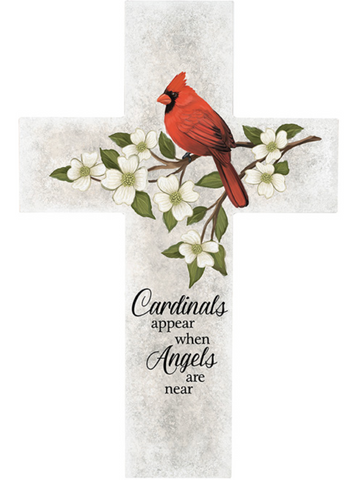 "Cardinals Appear" Wall Cross