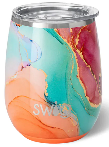 Dreamsicle Stemless Wine Cup 14oz