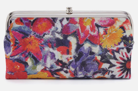 Lauren Clutch Wallet- Poppy Floral