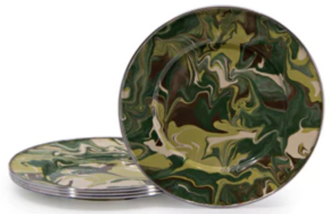 8.5 Inch Camouflage Sandwich Plates