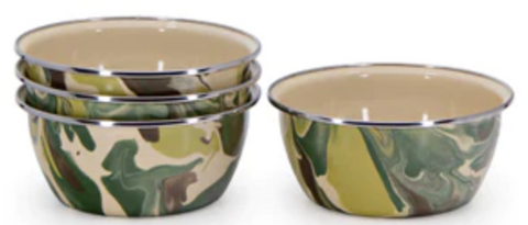 24oz Camouflage Salad Bowls