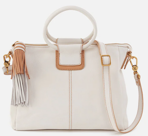 Sheila Medium Satchel- White