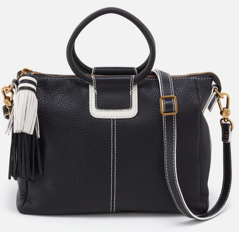 Sheila Medium Satchel- Black