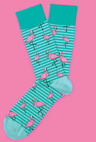 Funky Flamingo Everyday Socks