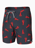 Oh Snap- India Ink - Saxx Swim Trunks