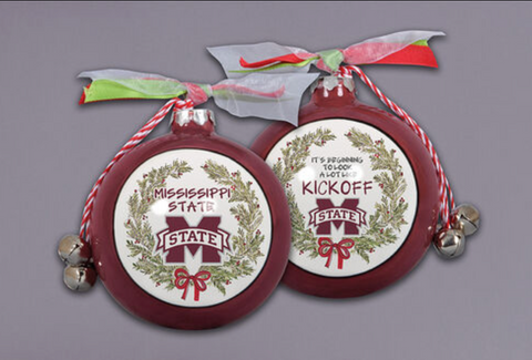 Collegiate Globed Ornaments