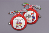 Collegiate Globed Ornaments