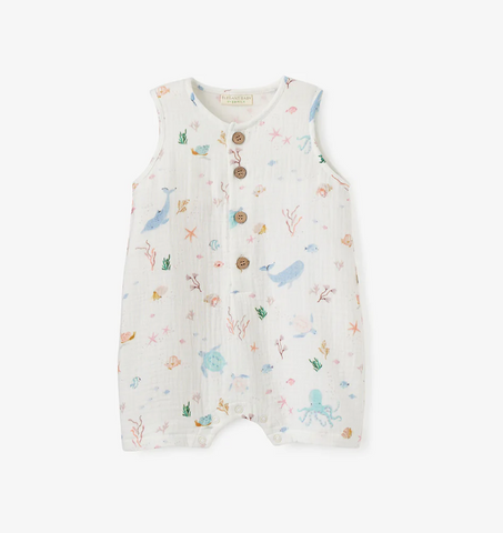 Ocean Adventure Organic Muslin Shortall