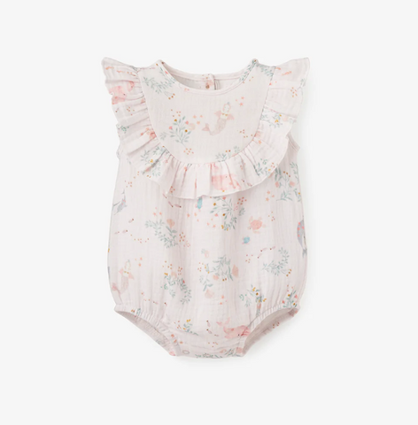 Sea Magic Organic Muslin Bubble Romper
