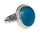 Seaglass Round Ring