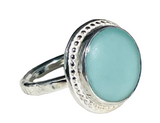 Seaglass Round Ring
