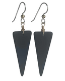 Seaglass Triangle Earrings