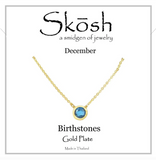 Gold Birthstone Bezel