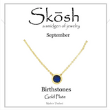Gold Birthstone Bezel