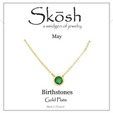 Gold Birthstone Bezel