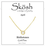 Gold Birthstone Bezel