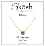 Gold Birthstone Bezel